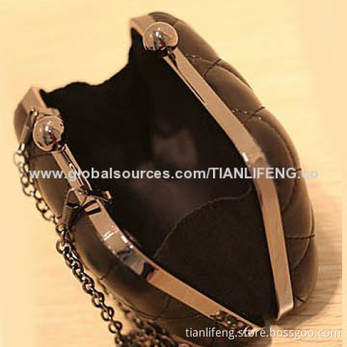Female PU wallet, long chain, suitable for evening party